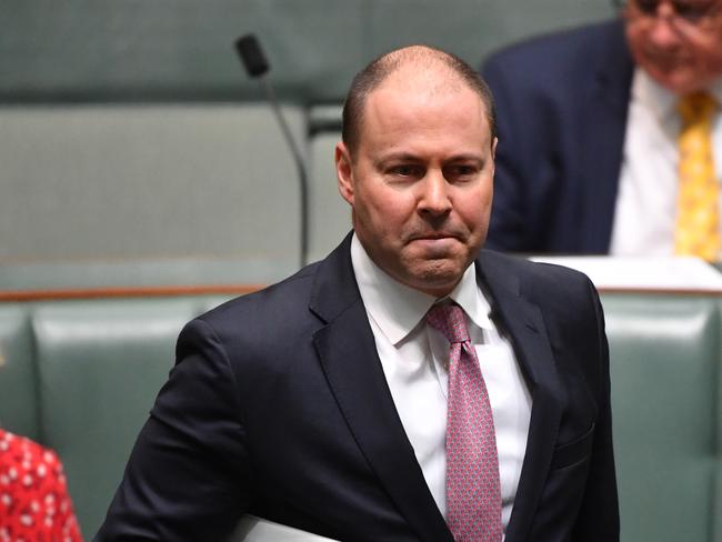 Treasurer Josh Frydenberg. Picture: AAP