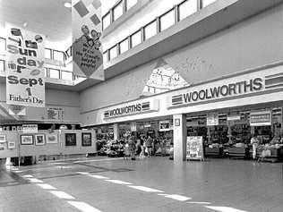 The Woolworths store in the early days of Booval Fair. Picture: Contributed