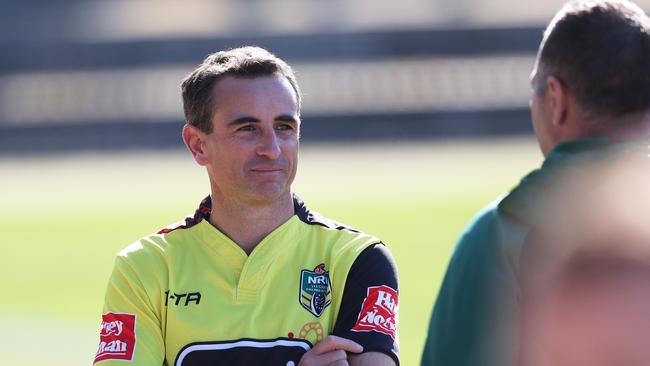 Sutton has been advising during training at Redfen Oval. (Phil Hillyard)