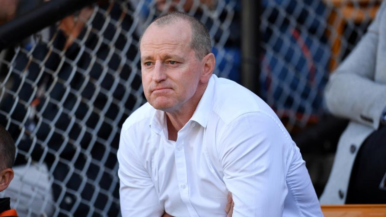 Wests Tigers coach Michael Maguire is on the brink.