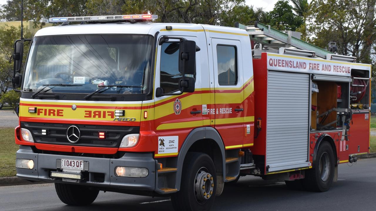 Queensland Fire and Emergency Services were called to a hazmat incident at Tannum Sands.