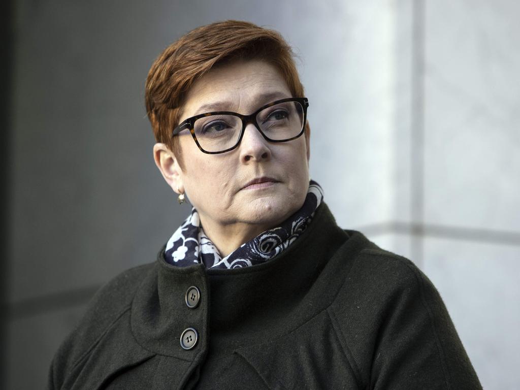 Marise Payne, Minister Foreign Affairs has announced a loan scheme for stranded Aussies. Picture: NCA NewsWire / Gary Ramage