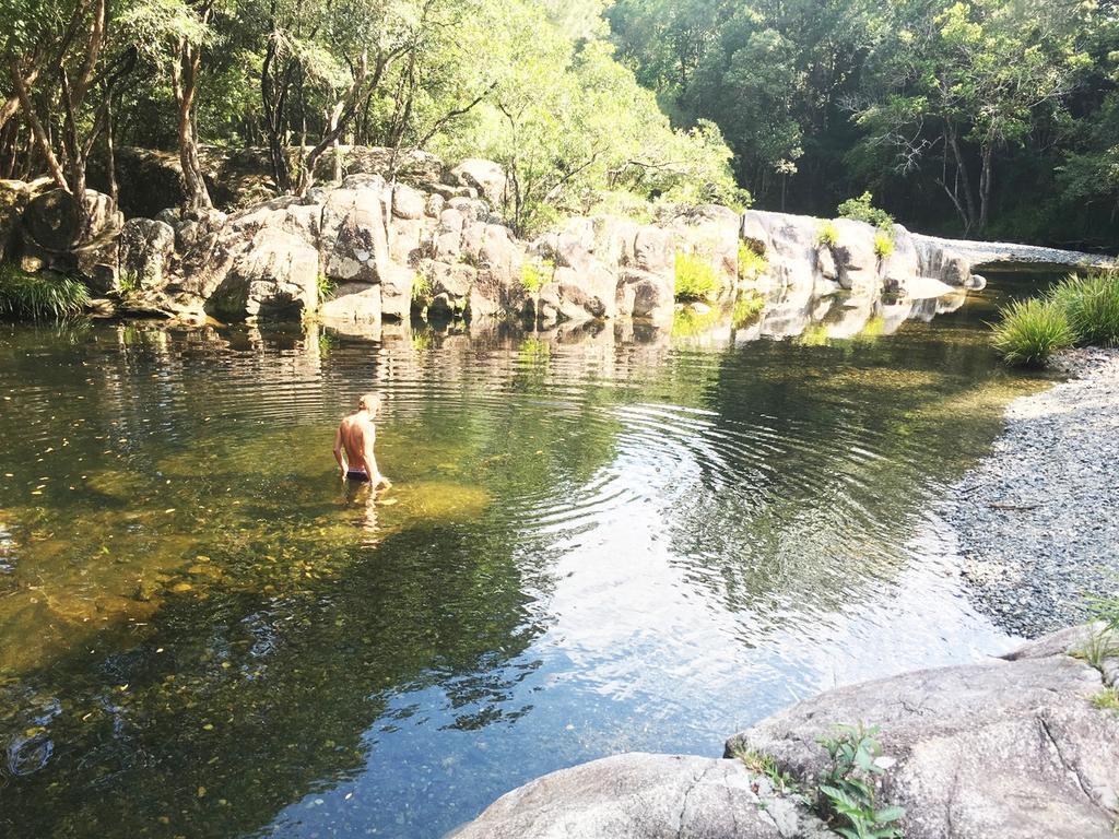 Never Never Creek at Bellingen.