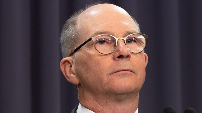 Health Minister Paul Kelly will retire as Australia’s chief medical officer on October 21. Picture: NewsWire/ Gary Ramage