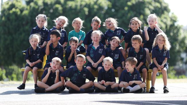 Kindy class KC cuties from The Entrance Public School. Picture: Sue Graham