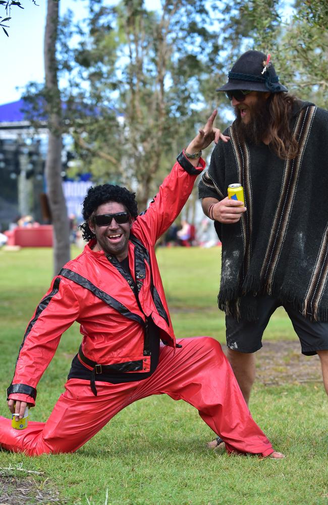 Maroochy Music and Visual Arts Festival, 2015. From left: Boz Beck and Drew Butler. Photo: Che Chapman / Sunshine Coast Daily