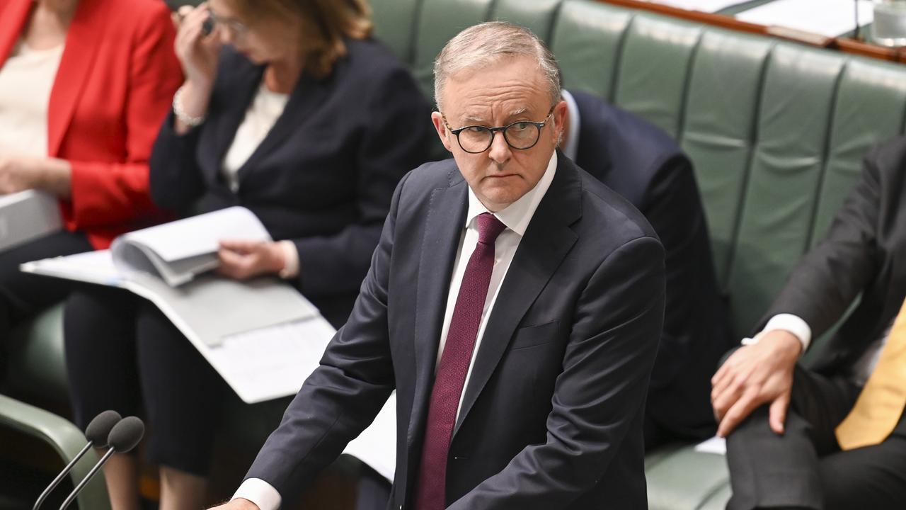 Prime Minister Anthony Albanese has copped flak over evuicting a Dulwich Hill tenant. Picture: NCA NewsWire / Martin Ollman