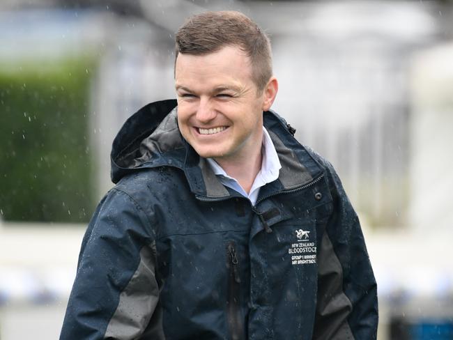 Trainer Ben Hayes after his horse Independent Road won the Global Turf BM84 Handicap at Sportsbet-Ballarat Racecourse on December 09, 2023 in Ballarat, Australia. (Photo by Brett Holburt/Racing Photos via Getty Images)