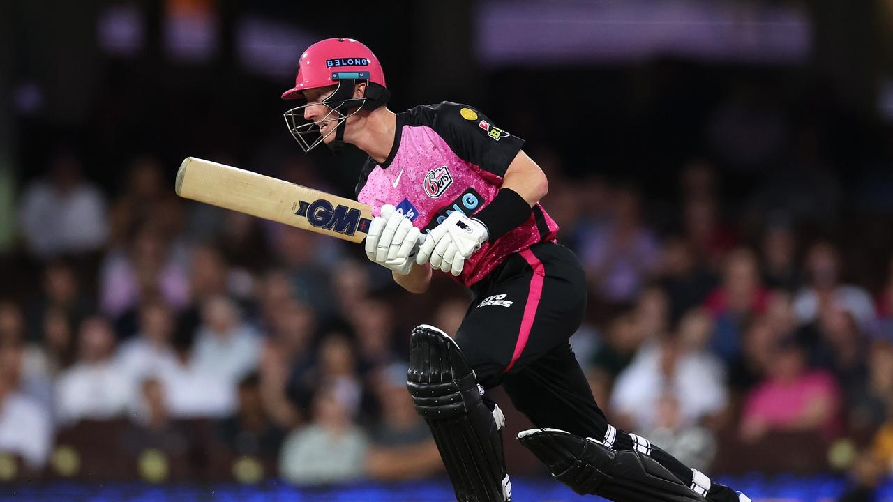 Sydney Sixers batter Jordan Silk says the BBL should introduce a Christmas Day game and thinks it would have the support of most players. Picture: Cameron Spencer / Getty Images