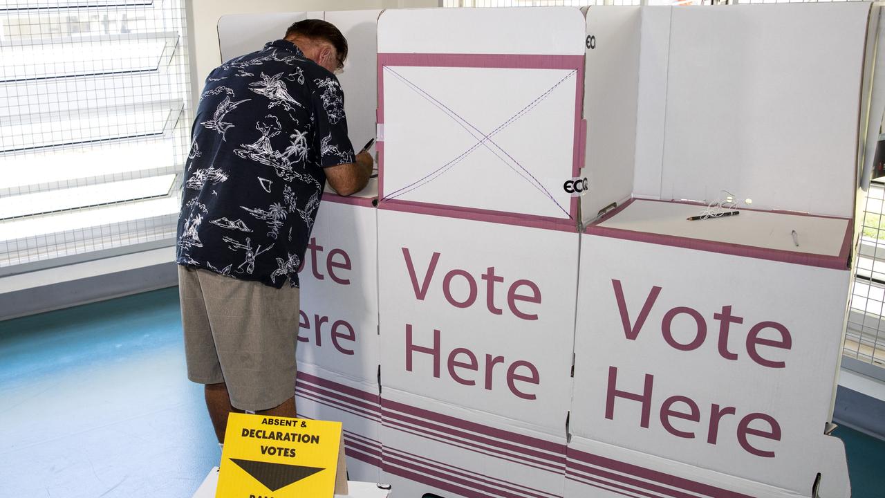 From schools to community halls, the Electoral Commission Queensland is running eight voting booths across the region to help cater for the crowds on the day. Picture: NIGEL HALLETT