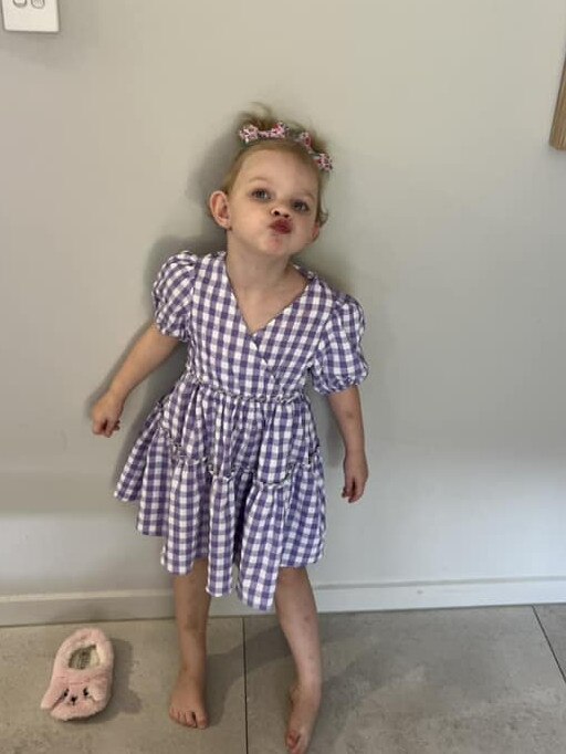 Armanee, 3 years - nominated for Ipswich's cutest toddler.