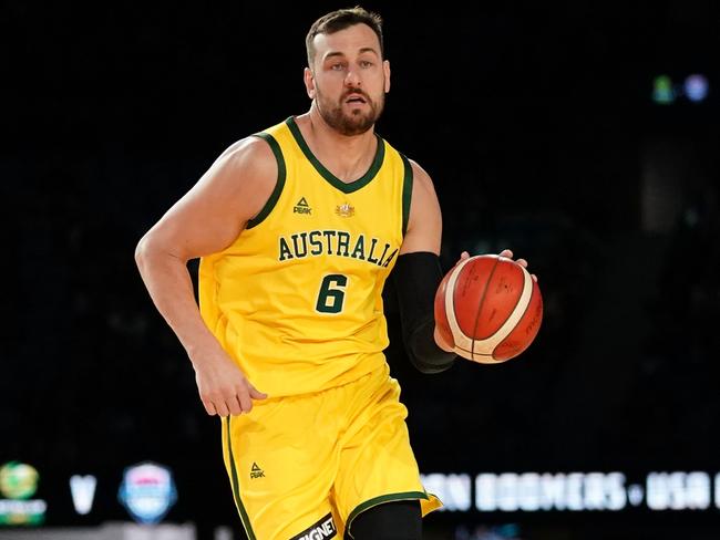 Andrew Bogut couldn’t wait another year. Picture: AAP Images