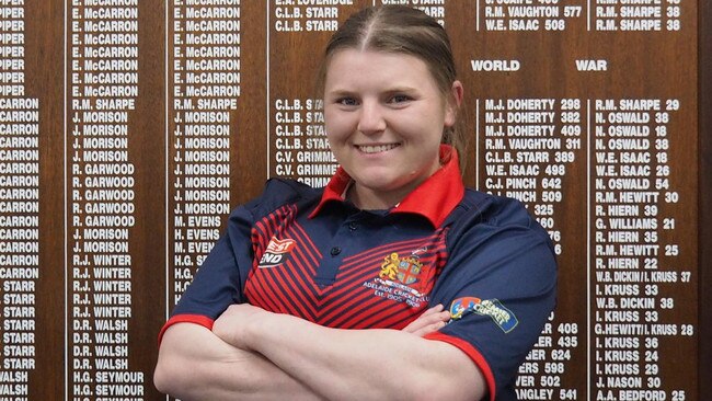 Adelaide Cricket Club women's captain Hannah Armstrong. Picture: Supplied