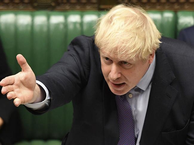 Britain's Prime Minister Boris Johnson. Picture: AP