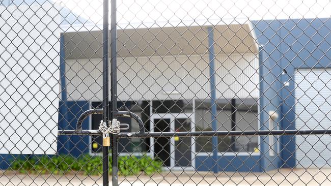 The former premises of Aussie Outdoor Alfresco/Cafe Blinds Geelong. The business owes nearly half a million dollars to creditors after only being incorporated in June last year. The business was located at 16 Hume Reserve Ct in Bell Park. Picture: Alan Barber