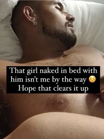 Chiara Passari posted this photo of Nick Kyrgios