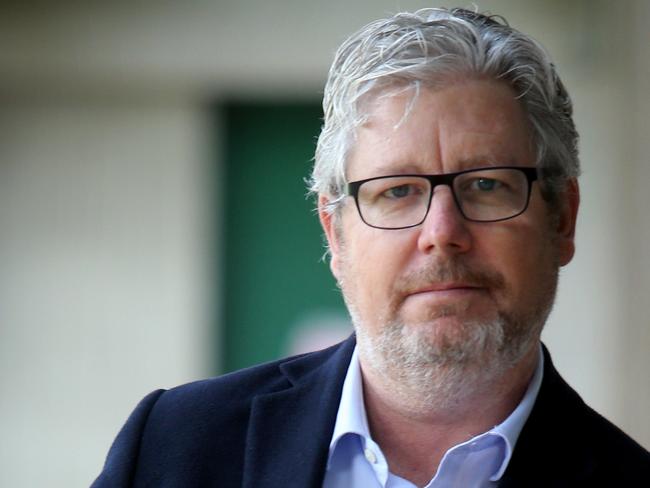 ACTU Secretary Dave Oliver in Werribee Victoria.