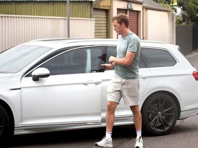 Rohan Dennis pictured at his Medindie home on Wednesday afternoon. Picture: Dean Martin