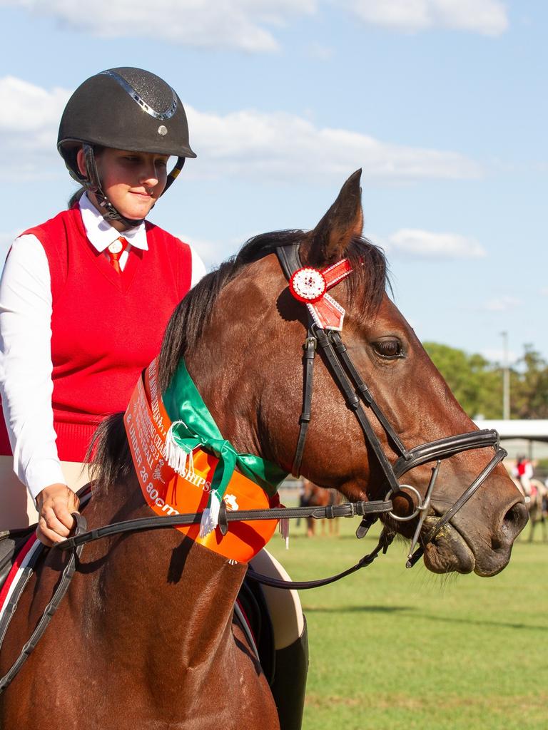 8th place in the PQC State Showjumping Championships 13 and Under 26 80cm class.