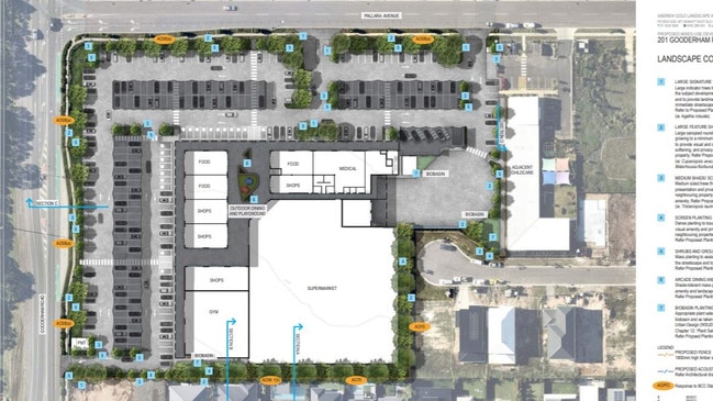 Overview of proposed shopping centre at 201 Gooderham Rd, Pallara. Picture: Development.i/ Property Projects Australia