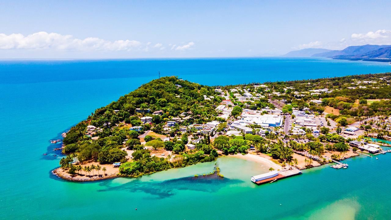 An aerial view of Port Douglas. Source: Destination Port Douglas