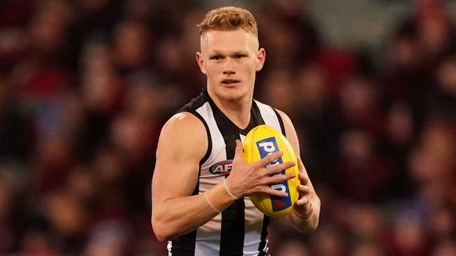 The Magpies remain set on offloading Adam Treloar. Picture: Scott Barbour/AAP