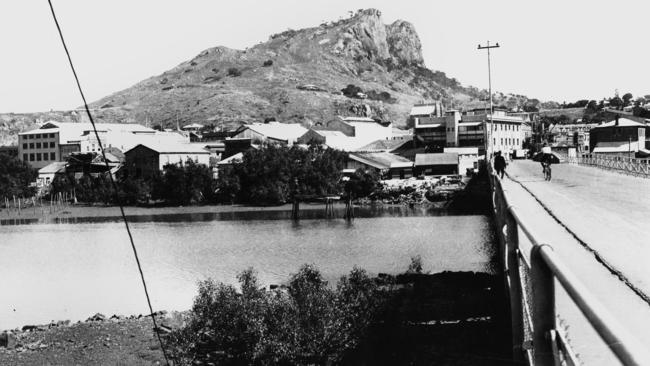 Warwick Meale was murdered near Victoria Bridge in Townsville, pictured in 1931. Picture: State Library of Queensland.