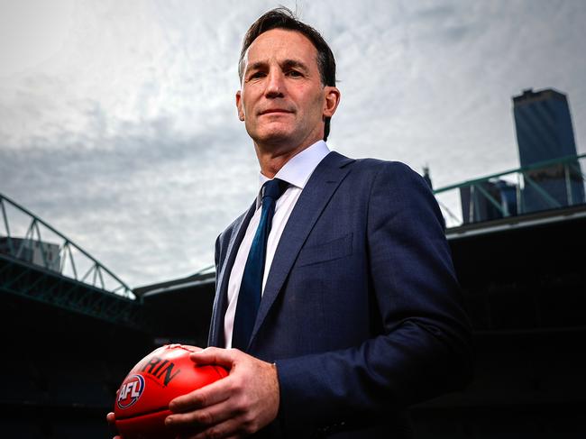 AFL chief executive Andrew Dillon. Picture: Dylan Burns/AFL Photos