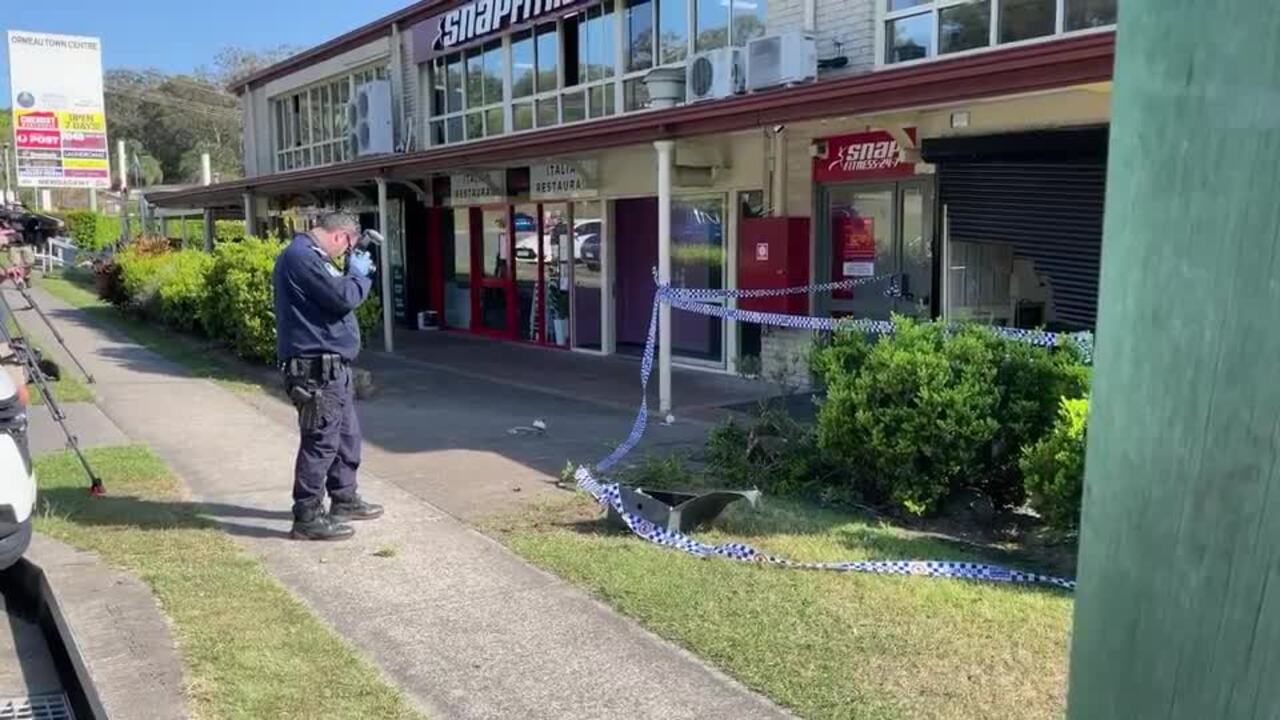 RAM RAID AT GOLD COAST TOBACCONIST