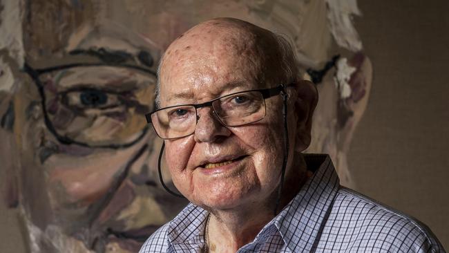 Father Bob Maguire died at the age of 88. Picture: Jake Nowakowski