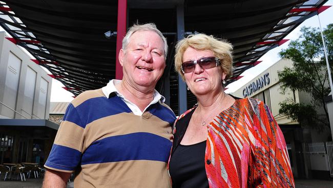 Denis Burke and wife Annette Burke. Mr Burke is a former Chief Minister of the Northern Territory.