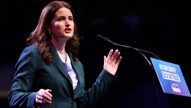 New Zealand’s Finance Minister, Nicola Willis. Picture: Fiona Goodall/Getty Images