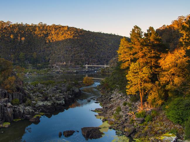 Launceston’s Cataract Gorge and the First Basin is the city’s own piece of wilderness just 15 minutes walk from the CBD. Picture: TOURISM TASMANIA AND ROB BURNETT