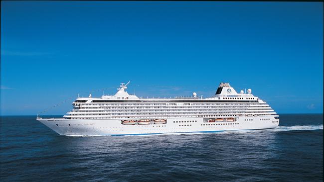 Cruise ship. Picture: The Brandman Agency