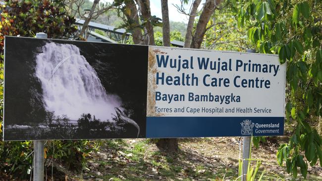 The Wujal Wujal Primary Health Care Centre sustained significant damage during the flood with a temporary clinic established nearby in its place.