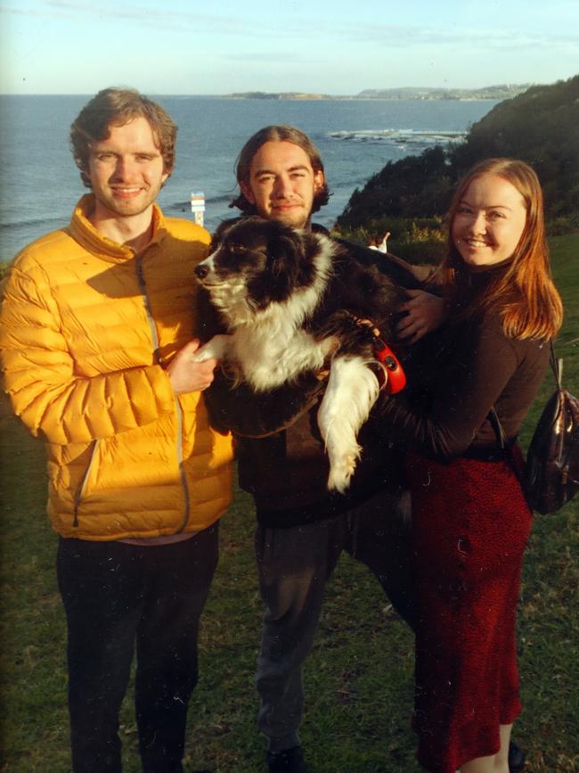 Daniel Turton (middle) with siblings Will (left) and Maddy (right).