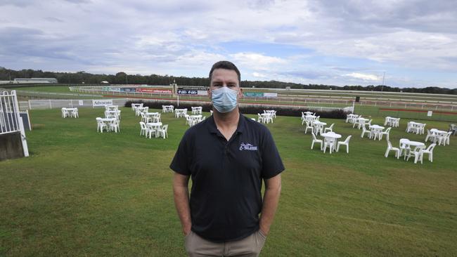 Coffs Harbour Racing Club CEO Tim Saladine. Photo: Tim Jarrett / Coffs Coast Advocate