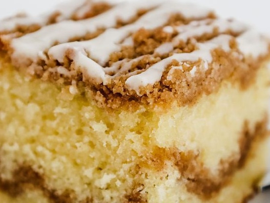 American food: In a shocking turn of events, an American coffee cake does not contain any coffee.