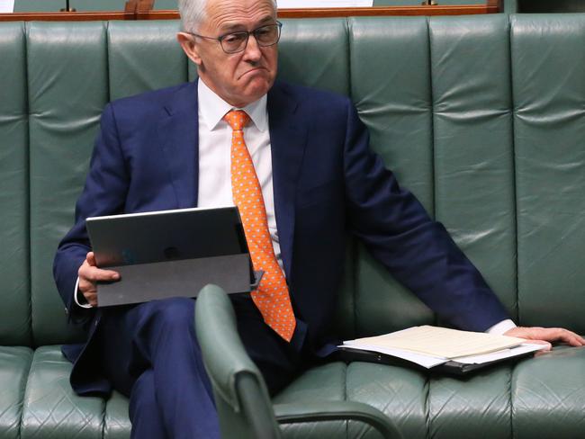 Malcolm Turnbull’s government plans to crack down on cash payments in the Budget. Picture: Ray Strange