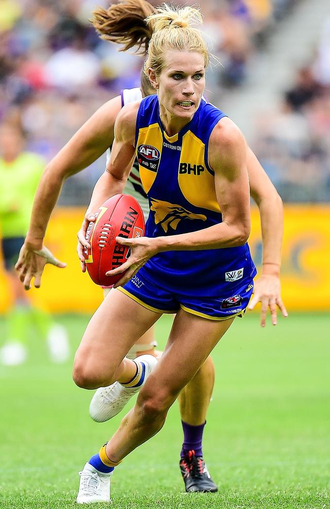 West Coast Eagles Cotton On AFLW Women's Training Tank Royal (2022