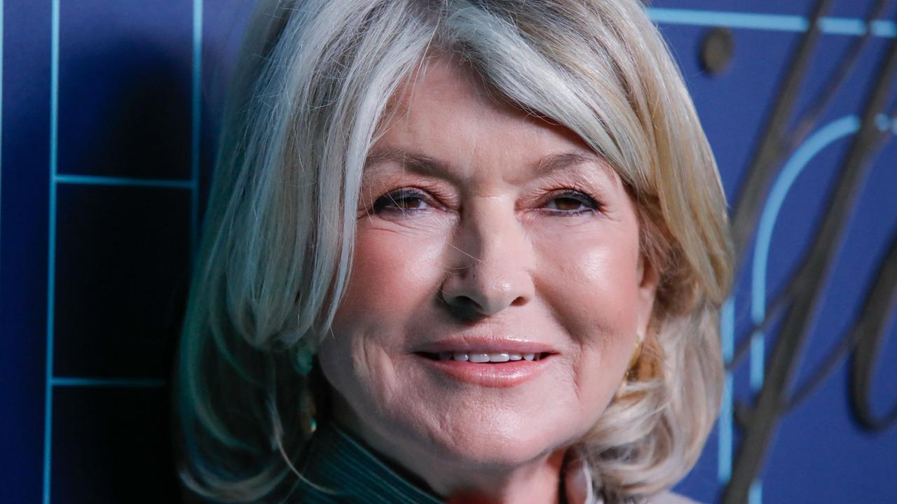 Celebrity chef Martha Stewart is the new cover star of the Sports Illustrated Swimwear issue. (Photo by KENA BETANCUR / AFP)