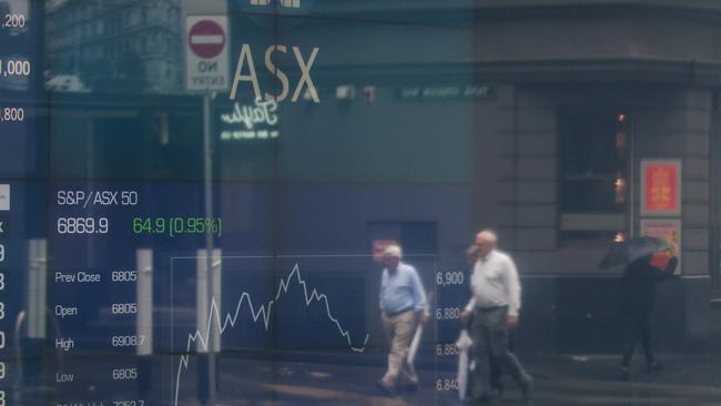 The S&amp;P/ASX 200 share index rose 1.2pc to 7145.6 points on Friday as futures pointed to a 0.9pc rise in the S&amp;P 500. Picture: NCA Newswire/ Gaye Gerard