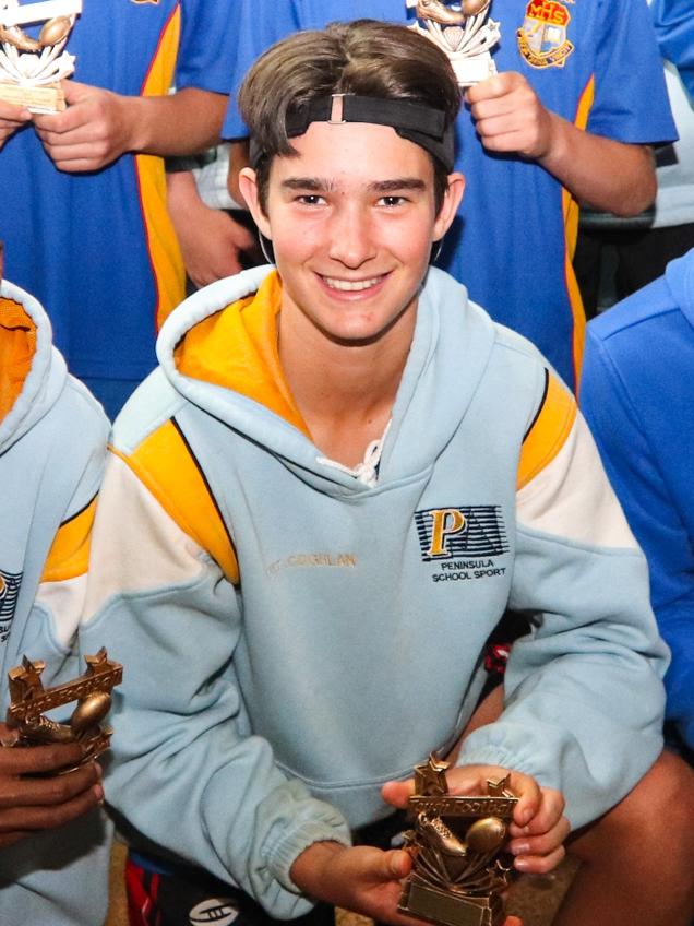 Tait Coghlan as a lower secondary student at Malanda SHS. PHOTO: Lea Coghlan