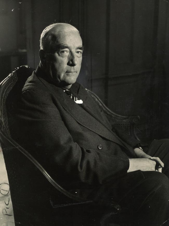 Sir Robert Gordon Menzies. Picture: Camera Press