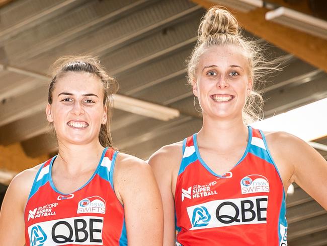 NETBALL NSW: NSW Swifts Open Training Session - Genea Netball Centre, Sydney, NSW Australia. Photo: Narelle Spangher, Netball NSW