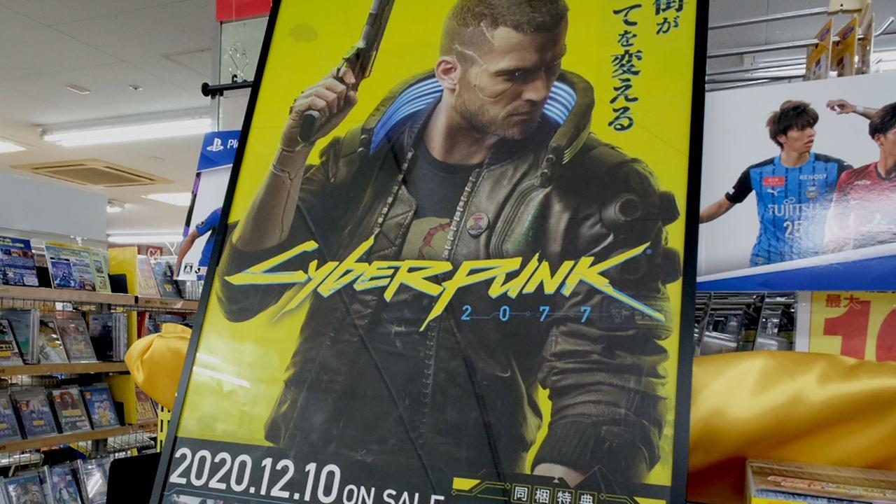 Sony has announced it was pulling much-hyped game Cyberpunk 2077 from PlayStation stores around the world after a flood of complaints. Picture: Kazuhiro Nogi/AFP