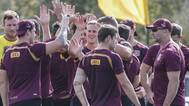 DCE has been welcomed back into the Maroons. (AAP Image/Glenn Hunt)