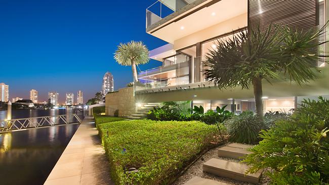 87 Admiralty Drive, Paradise Waters, sold for $8.7m.