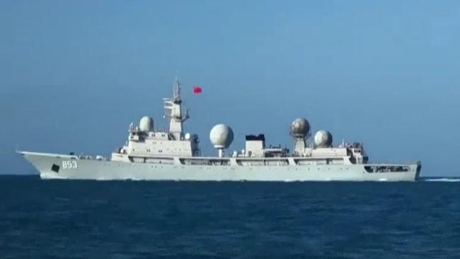 Tianwangxing, a Chinese auxiliary general intelligence vessel, has returned to waters off the Queensland coast.