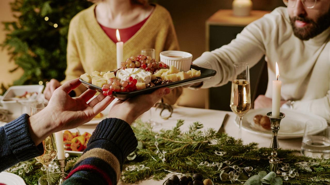 Cheese, parties, wine! Christmas is healthier than you think